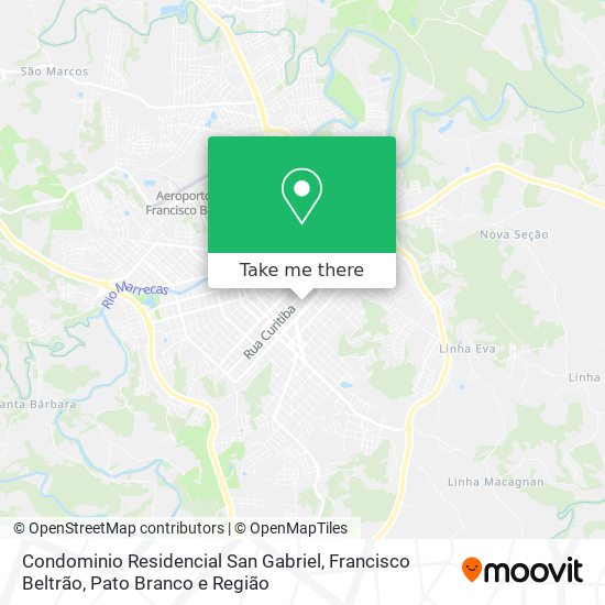 Condominio Residencial San Gabriel map