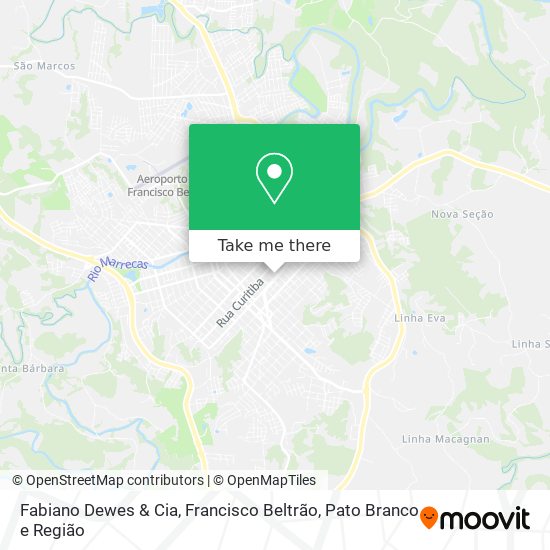 Fabiano Dewes & Cia map