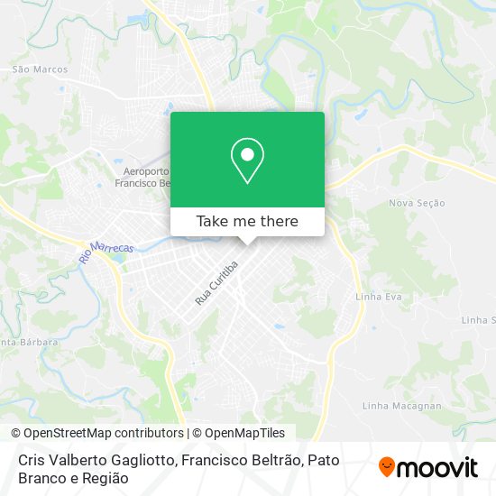 Cris Valberto Gagliotto map