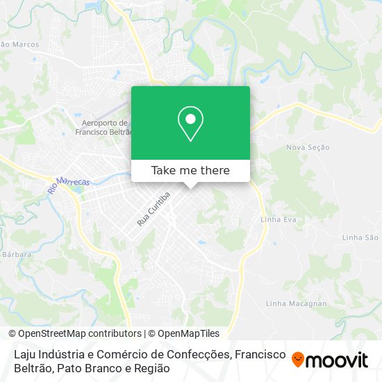 Laju Indústria e Comércio de Confecções map