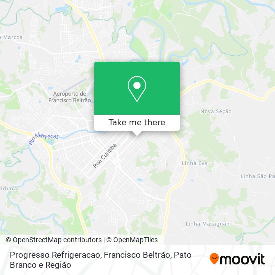 Progresso Refrigeracao map