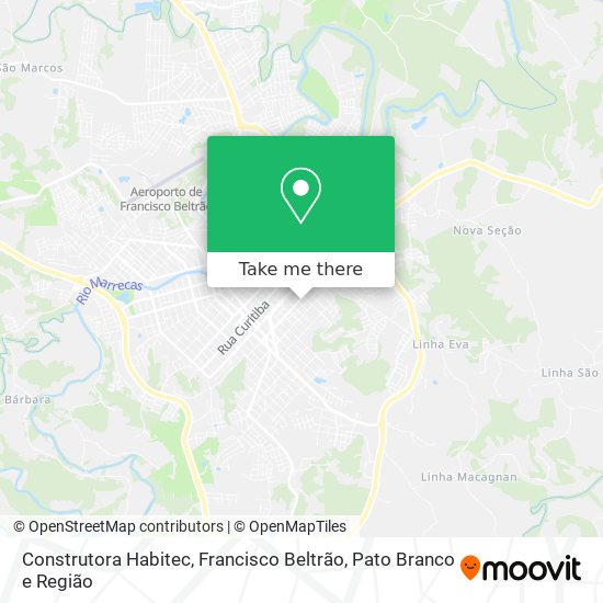 Construtora Habitec map
