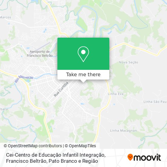 Cei-Centro de Educação Infantil Integração map