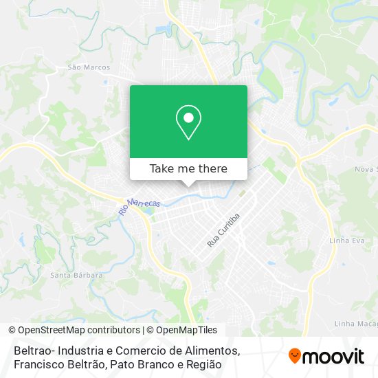 Beltrao- Industria e Comercio de Alimentos map