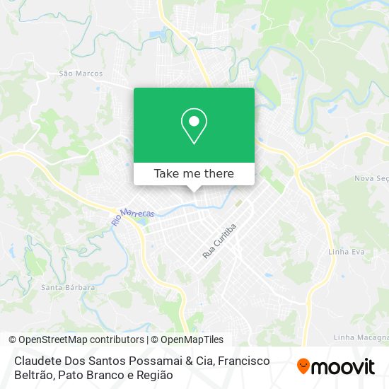Claudete Dos Santos Possamai & Cia map