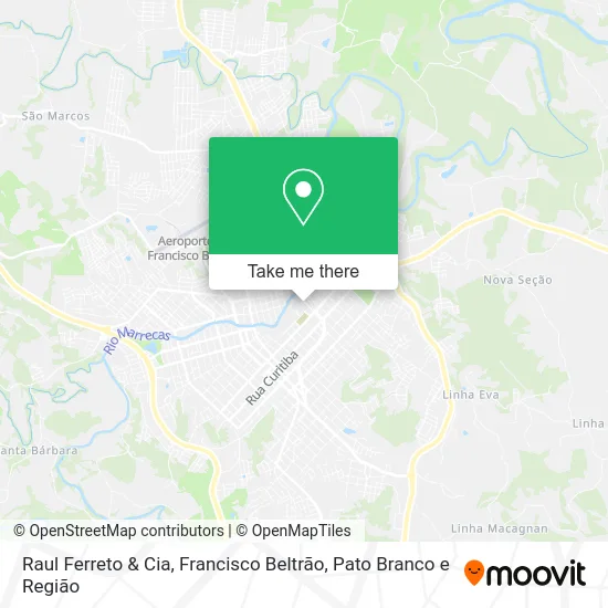 Raul Ferreto & Cia map