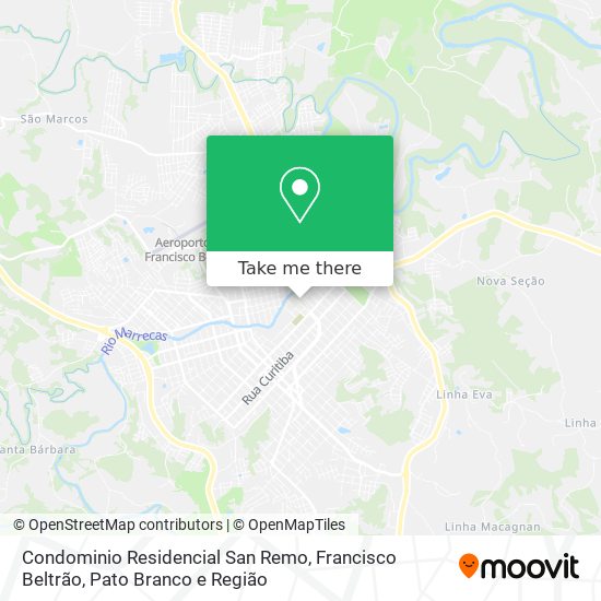 Condominio Residencial San Remo map
