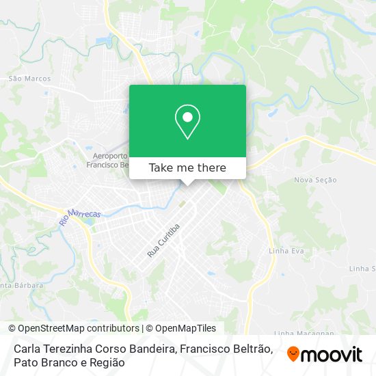 Carla Terezinha Corso Bandeira map