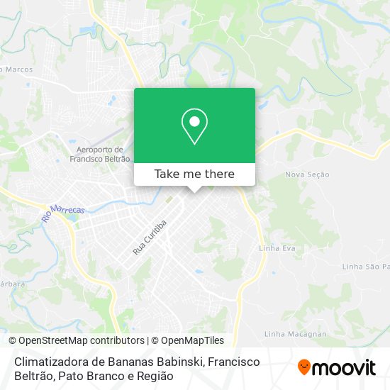 Climatizadora de Bananas Babinski map