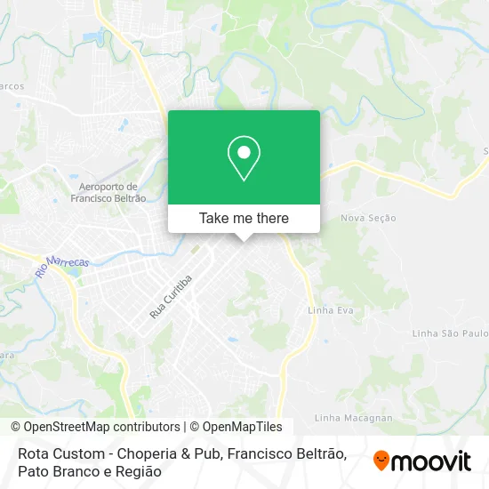 Rota Custom - Choperia & Pub map