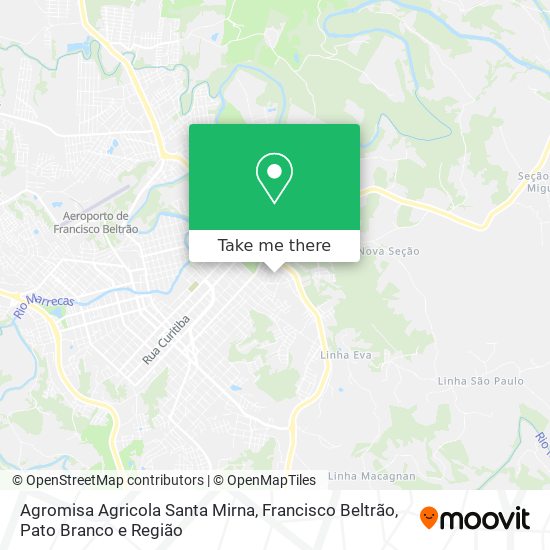 Agromisa Agricola Santa Mirna map