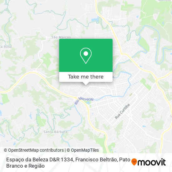 Espaço da Beleza D&R 1334 map