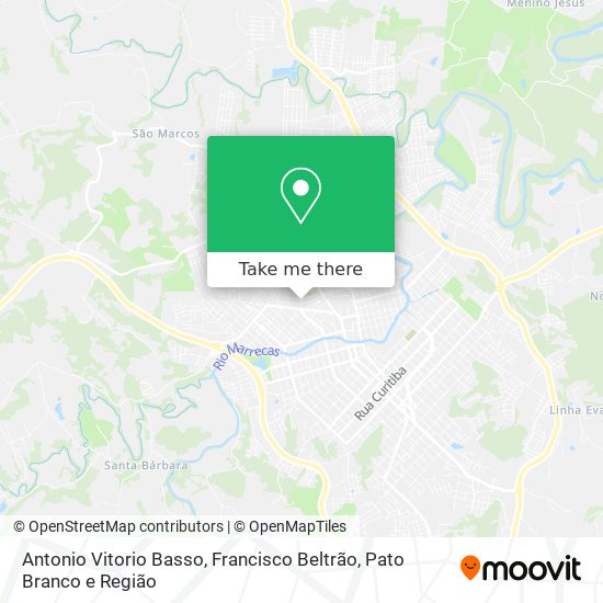 Antonio Vitorio Basso map