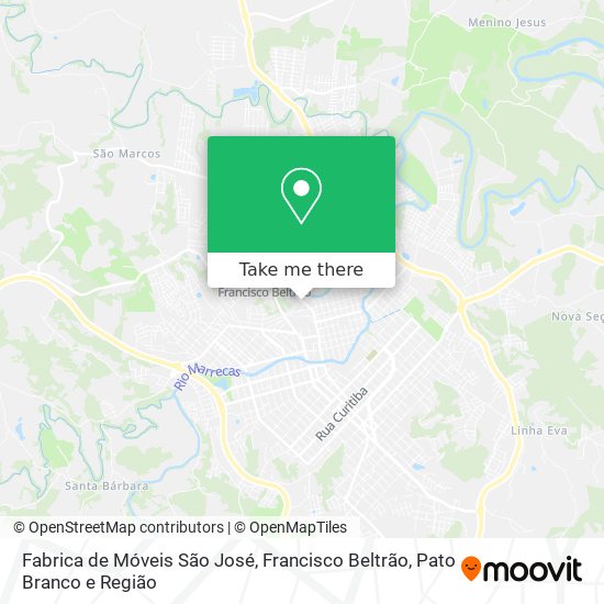 Fabrica de Móveis São José map