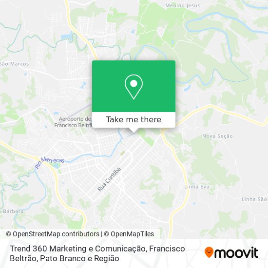 Trend 360 Marketing e Comunicação map
