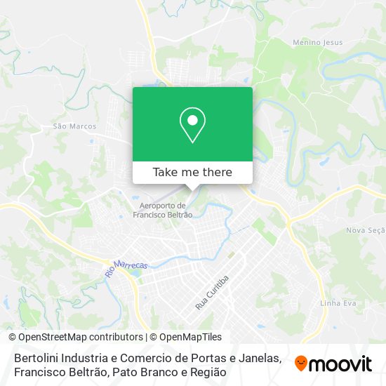 Bertolini Industria e Comercio de Portas e Janelas map