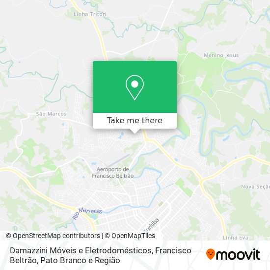 Damazzini Móveis e Eletrodomésticos map