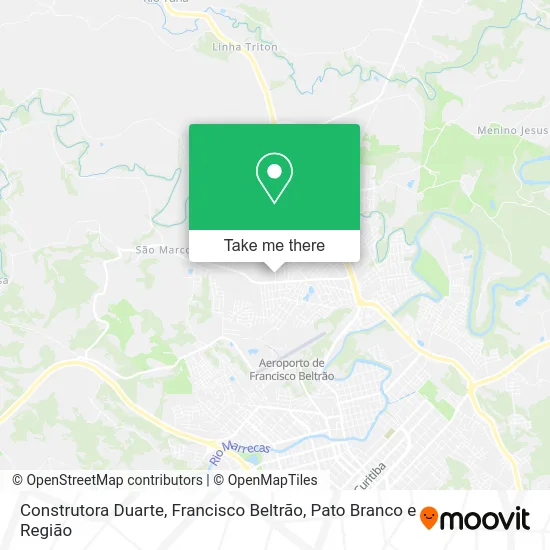 Construtora Duarte map