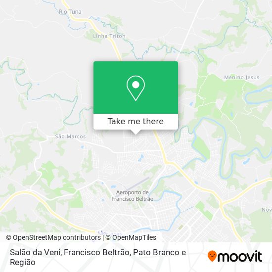 Salão da Veni map