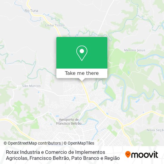 Rotax Industria e Comercio de Implementos Agricolas map