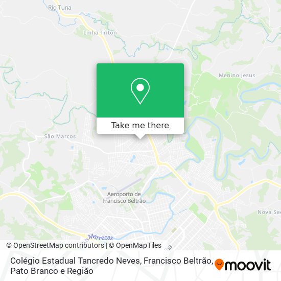 Colégio Estadual Tancredo Neves map