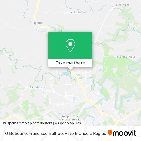 O Boticário map