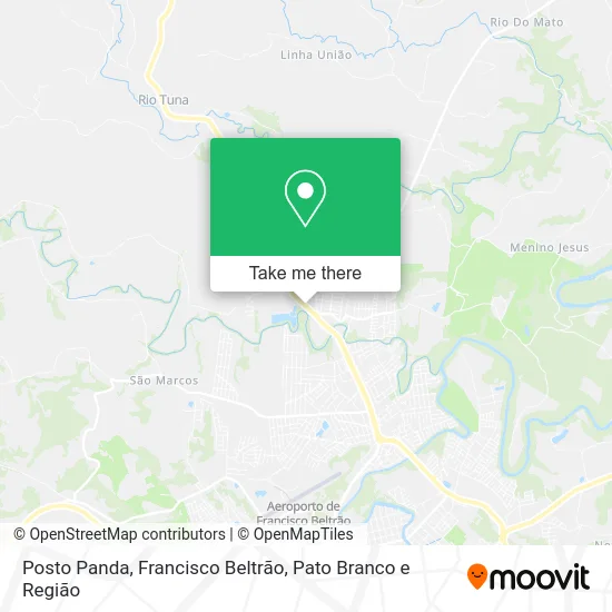Posto Panda map