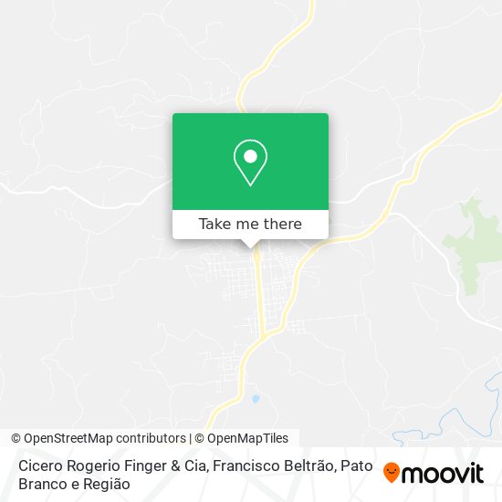 Cicero Rogerio Finger & Cia map