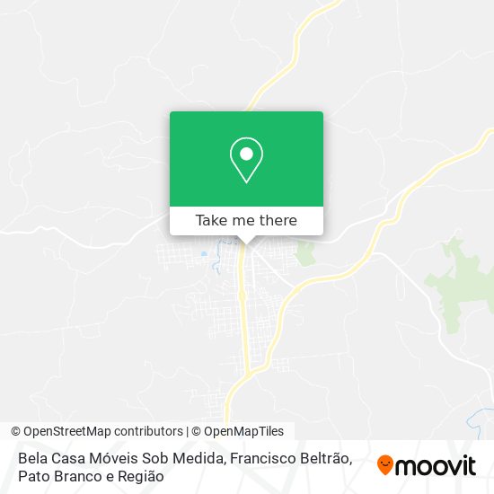 Bela Casa Móveis Sob Medida map
