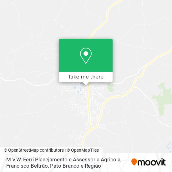 M.V.W. Ferri Planejamento e Assessoria Agricola map