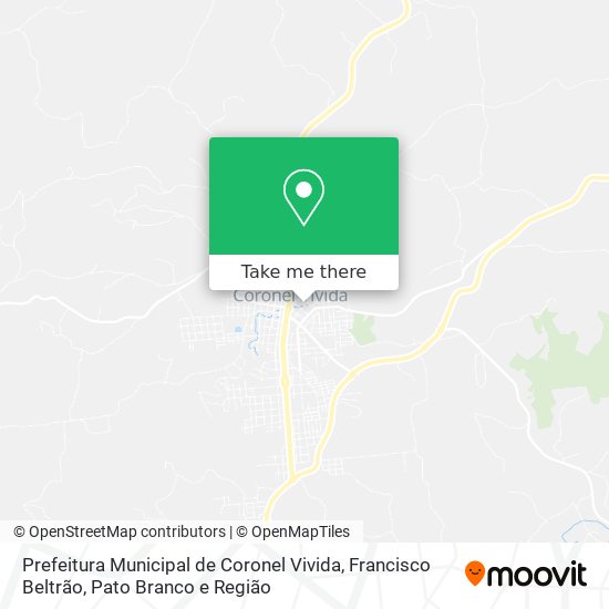 Prefeitura Municipal de Coronel Vivida map