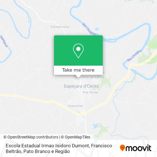 Escola Estadual Irmao Isidoro Dumont map