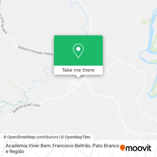 Academia Viver Bem map