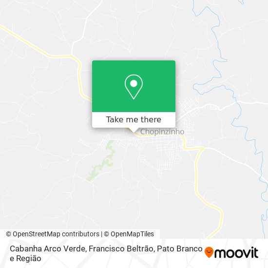 Cabanha Arco Verde map