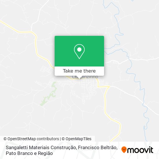 Sangaletti Materiais Construção map