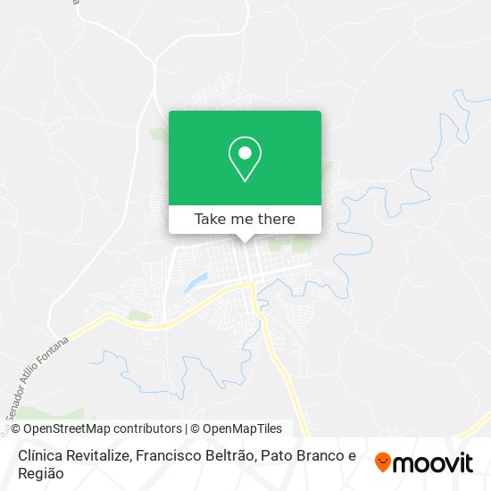 Clínica Revitalize map