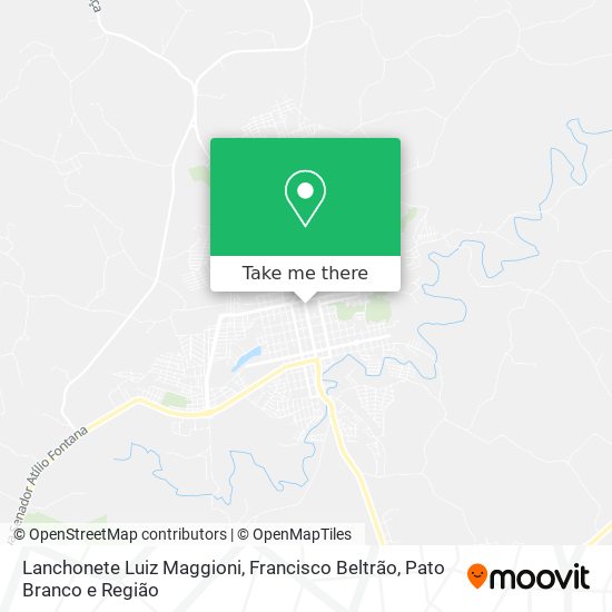Lanchonete Luiz Maggioni map