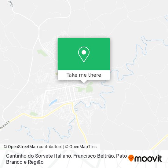 Cantinho do Sorvete Italiano map
