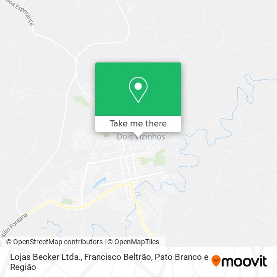 Lojas Becker Ltda. map