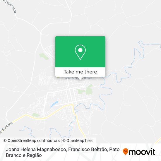 Joana Helena Magnabosco map