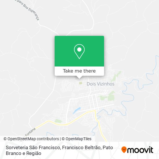 Sorveteria São Francisco map