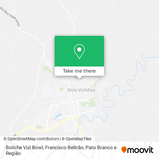 Boliche Vizi Bowl map