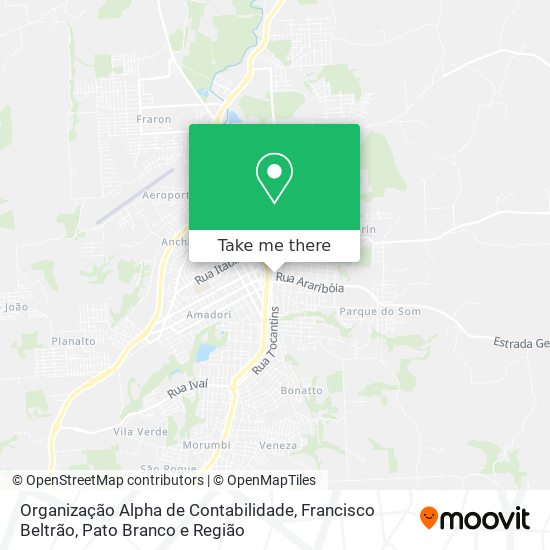 Organização Alpha de Contabilidade map