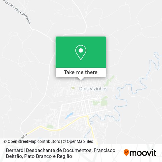 Bernardi Despachante de Documentos map
