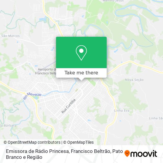 Emissora de Rádio Princesa map