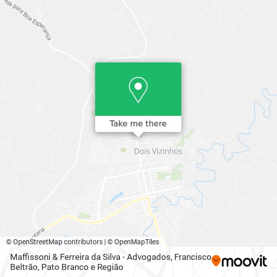 Maffissoni & Ferreira da Silva - Advogados map