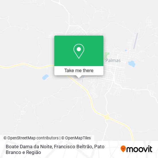 Boate Dama da Noite map