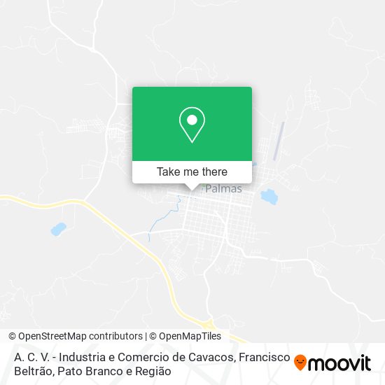 A. C. V. - Industria e Comercio de Cavacos map
