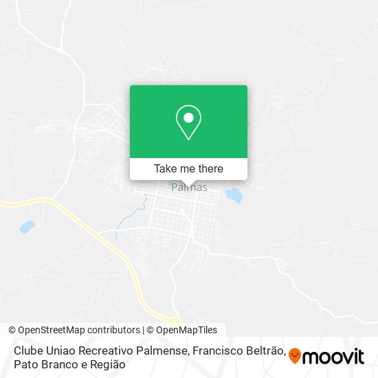 Clube Uniao Recreativo Palmense map