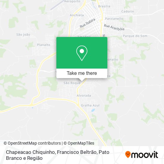 Mapa Chapeacao Chiquinho